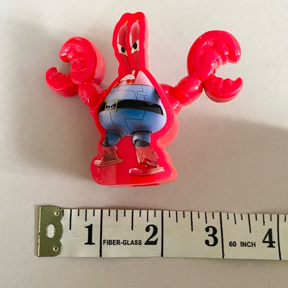 Happy Meal Mc Donald’s SpongeBob Out of Water Mr. Krabs 2016 Sir Pinch A Lot Toy - Picture 5 of 6